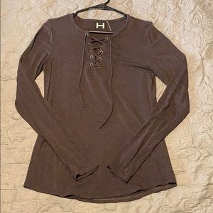 Maroon long sleeve